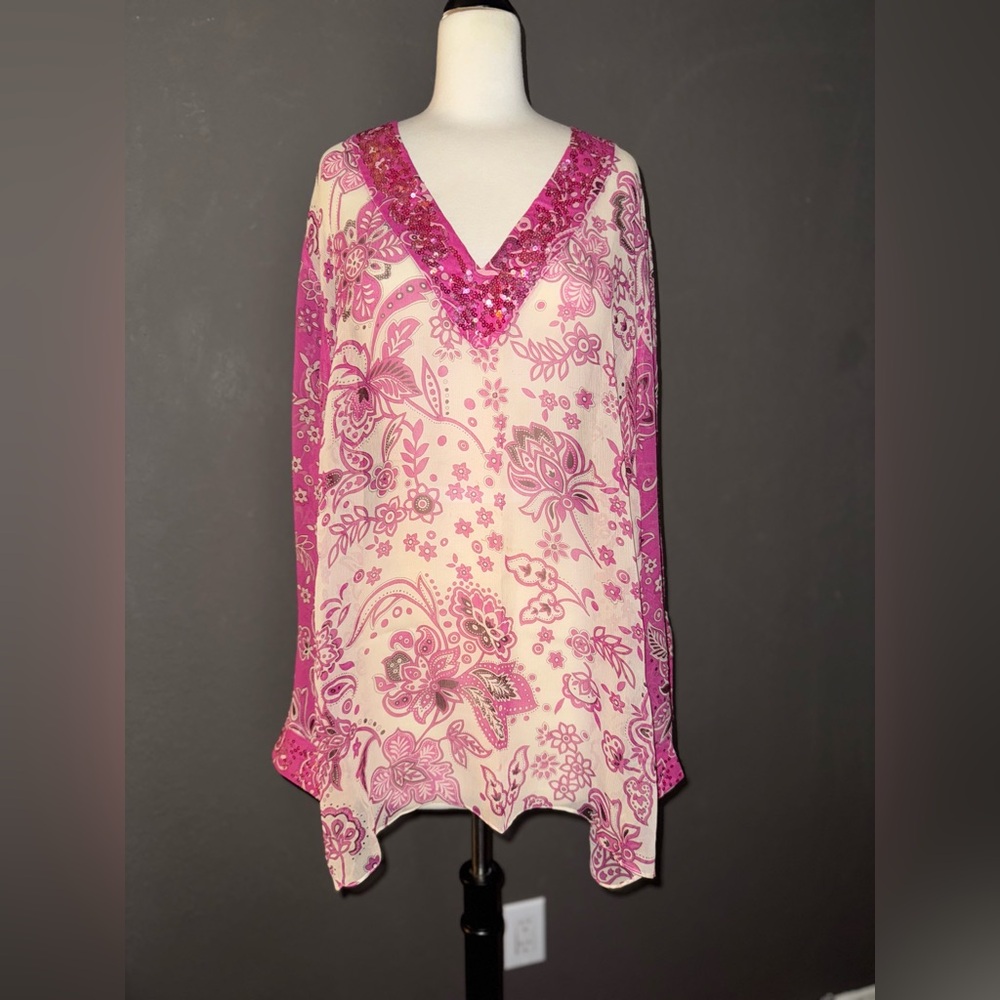 Gorgeous Silk Land Woman Tunic